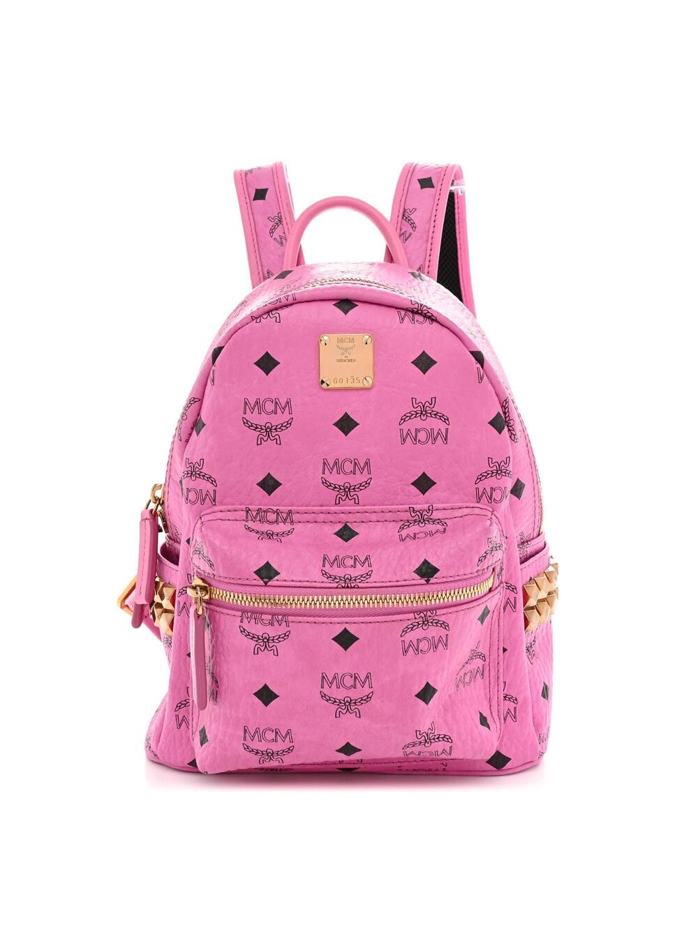 Mcm Visetos Side Stud Mini Stark #367056M45B